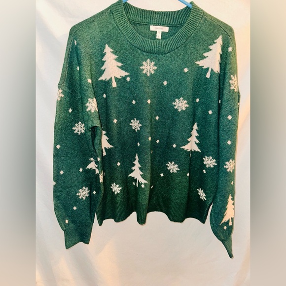 Maurices Tree Print Sweater - Picture 1 of 6